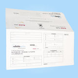 Double Lens Paper Envelope DLE-85 - Plain White, 85MM